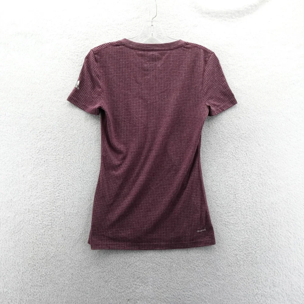 Texas‎ A&M Aggies Shirt Womens Small Red Short Sleeve Preppy Adidas Aeroknit New